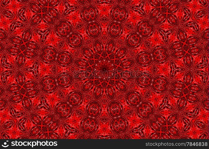 Background with abstract bright red pattern