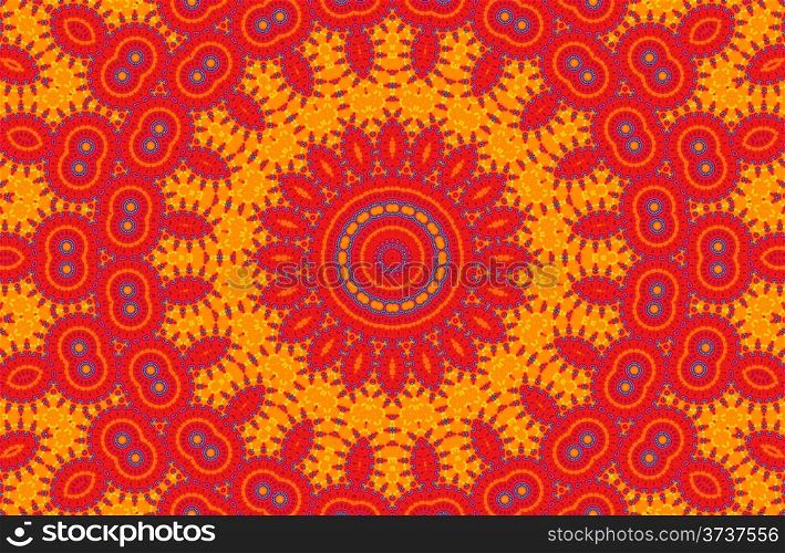 Background with bright abstract pattern