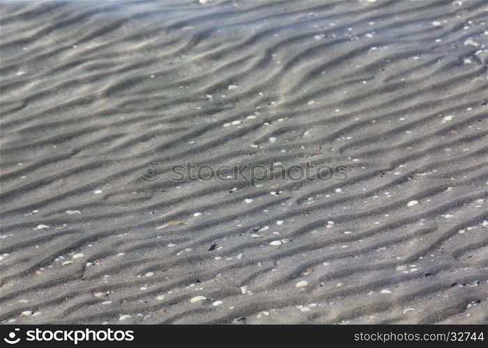 Background with crystal clear water and small waves