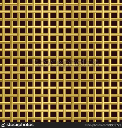Background with golden bars
