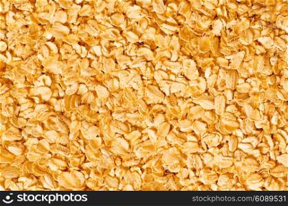 Background with yellow cereal flakes