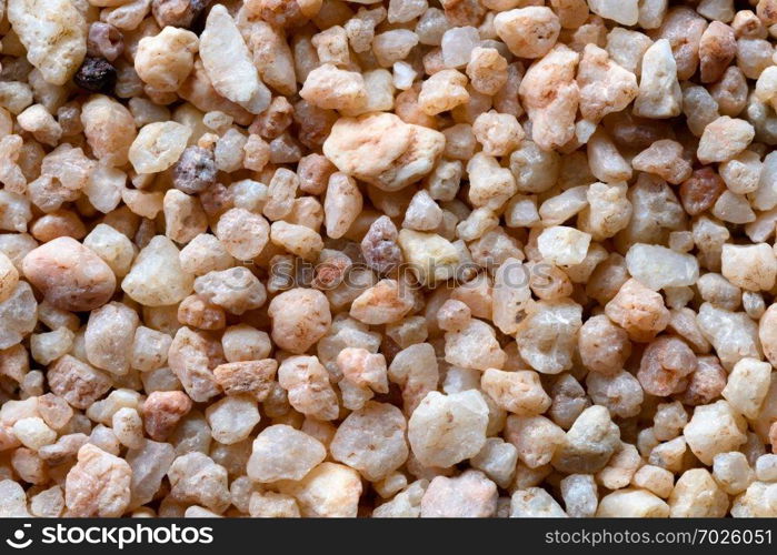 Backgrounds and textures  coarse sand surface, close-up shot. Coarse sand surface