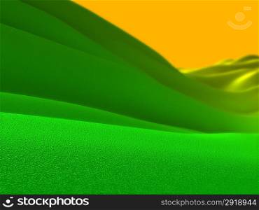 Backgrounds collection - Green and orange