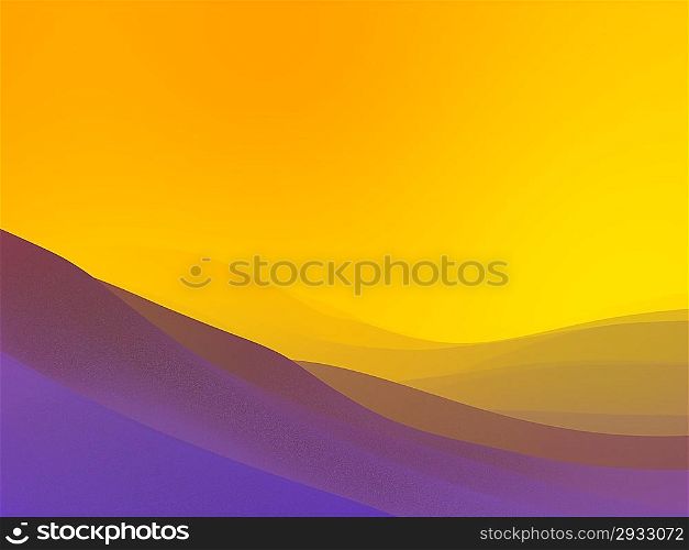 Backgrounds collection - Space sunset pastels