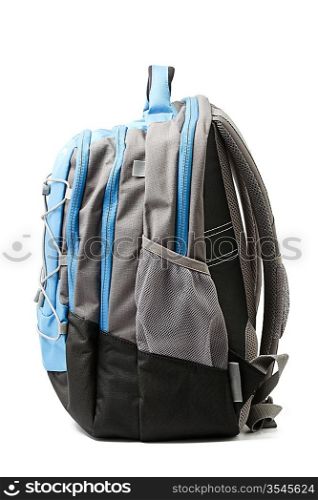 Backpack isolated on white background