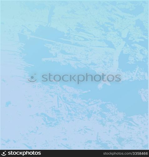 Backround image of a frozen glass, vector art