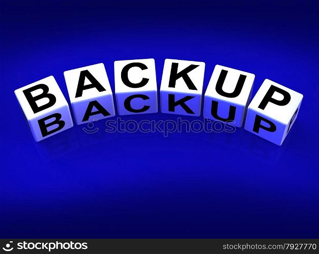 Backup blocks Meaning Store Restore or Transfer Documents or Files