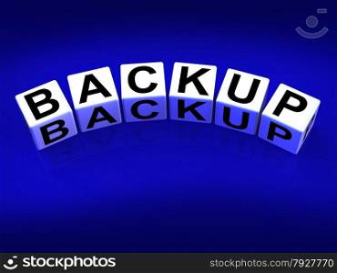 Backup blocks Meaning Store Restore or Transfer Documents or Files