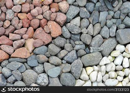 backyard decorated with different stones