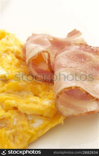 Bacon and egg