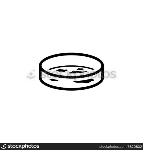 Bacteriology Icon. Flat Design.. Bacteriology Icon. Flat Design Isolated Illustration. Test