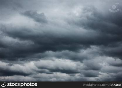Bad weather - Heavy rain clouds, may be used as background