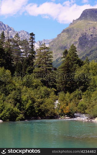 Baduk lakes of Teberda and Dombai