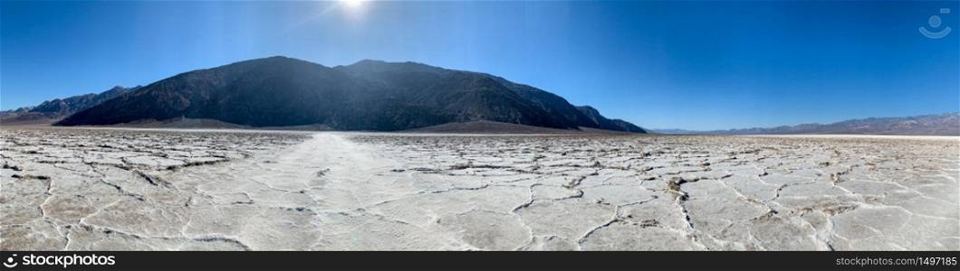 Badwater Basin, Death Valley national park, California, USA