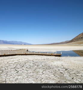 Badwater Basin in Death Valley National Park.