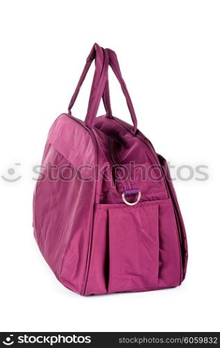 Bag isolated on the white background