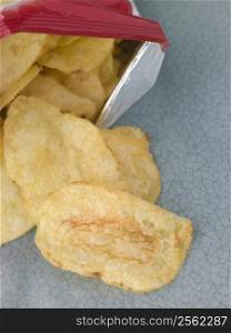 Bag Of Salted Crisps