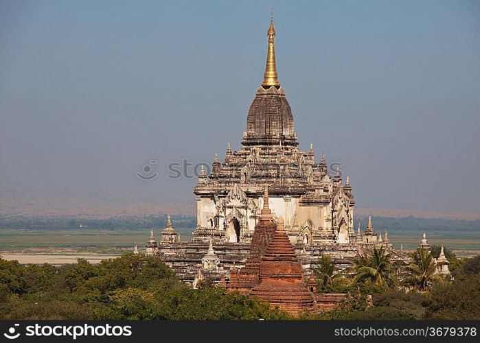 Bagan at sunset in Myanmar