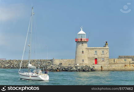 Bailey Lighthouse, Howth, in Dublin Ireland