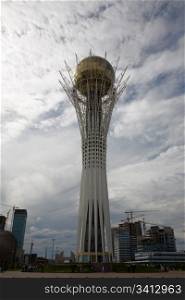 Baiterek landmark, symbol of Astana, capital of Kazakhstan