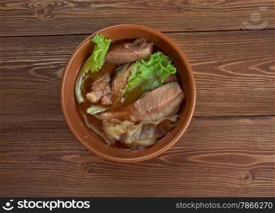 Bak Kut Teh - Malaysian stew of pork and herbal soup