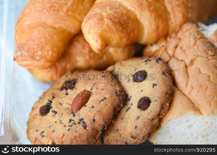 baked croissants bakery and cookies homemade breakfast food