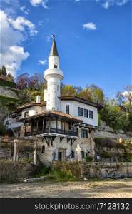 Balchik Palace, Castle of Romanian Queen Marie. Balchik is an old tawn in Nord-east Bulgaria at the Black sea coast.