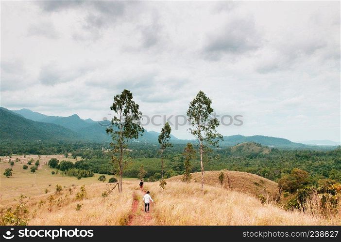 Bald mountain or Grass Mountain is locally known as Khao Hua Lon or Phu Khao Ya, Ranong, Thailand