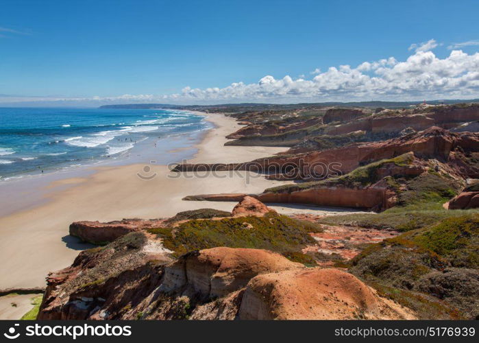 Baleal Portugal. 26 June 2017. Almagreira beach in Baleal. Baleal, Portugal. photography by Ricardo Rocha.