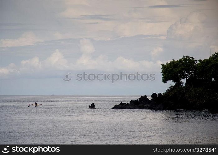 Bali coastline