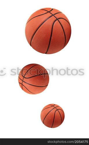 Ball isolated on white background. Balls isolated