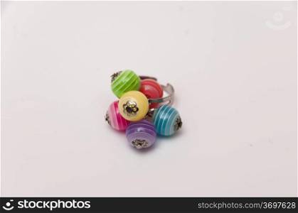 ball ring of many colors