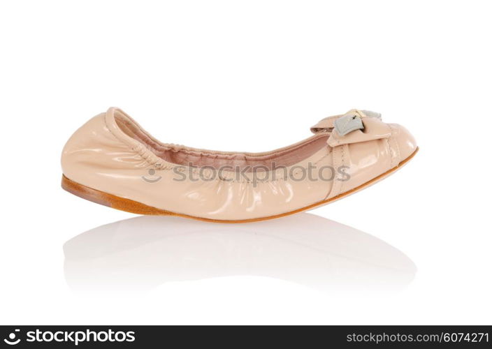 Ballet shoes in fashion concept