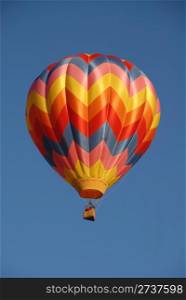 Balloon in flight, Reno, Nevada