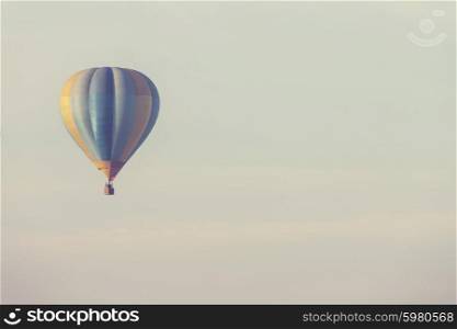 Balloon in the blue sky