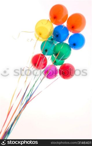 Balloons Tied With String