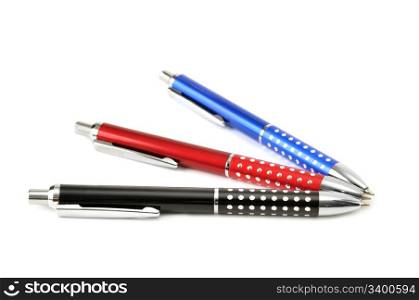 ballpoint isolated on a white background