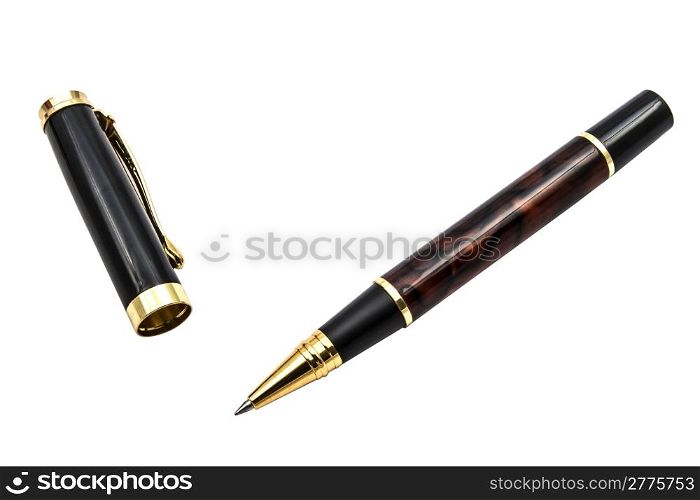 Ballpoint Pen Isolated On White background