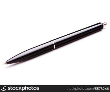 Ballpoint pen isolated on white background cutout