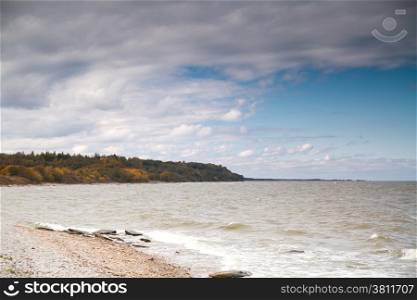 Baltic sea in autumn