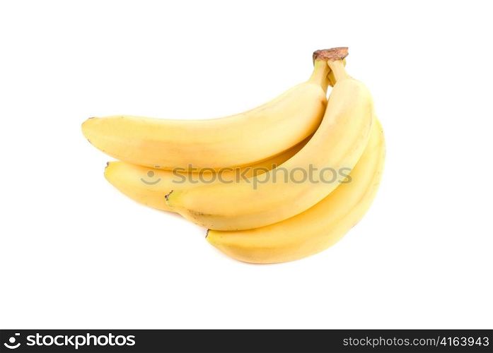 banana fruit on a white background