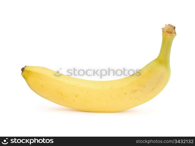 Banana isolated on white background. Banana