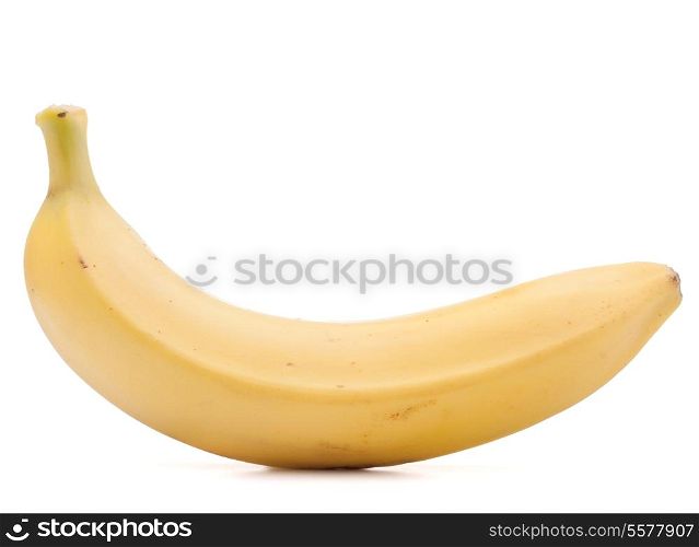 Banana isolated on white background cutout