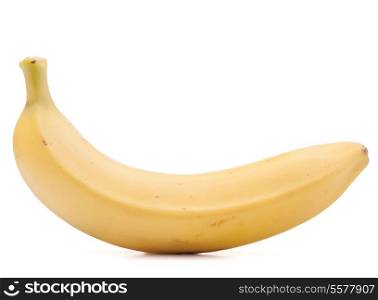 Banana isolated on white background cutout