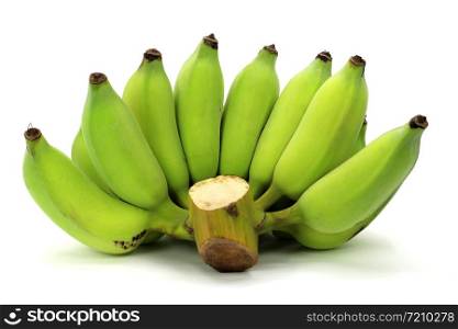 bananas on a white background.