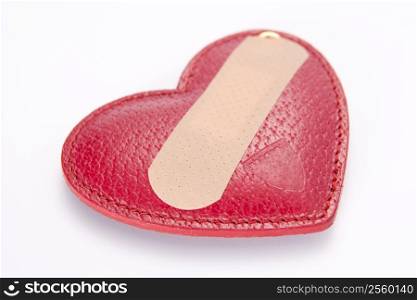 Band Aid Covering Heart