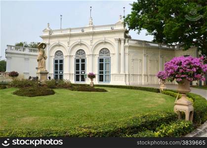 Bang Pa-In Palace in Ayuthaya, Thailand. Bang Pa-In Royal Palace also known as the Summer Palace