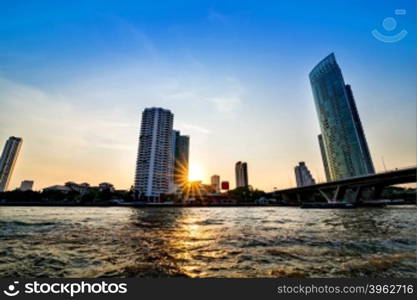 Bangkok city scape