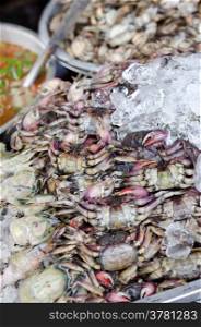 bangkok thailand seafood markets crabs for sale