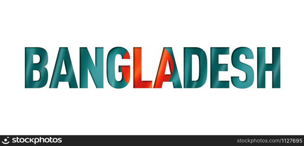 bangladeshi flag text font. bangladesh symbol background. bangladesh flag text font